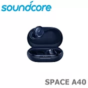 Soundcore Space A40 SGS認證 自適應降噪 50小時長續航 主動降噪藍芽真無線耳機 公司貨保固2年 靜謐藍