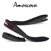 【Amoscova】增高氣墊感鞋墊 可剪裁(H-103) 2層(4.5cm)