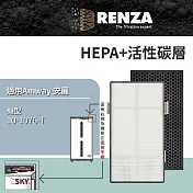 適用 Amway 安麗 第二代 10-1076-T 可互換原廠第二代ATS 高效HEPA+蜂巢活性碳濾網 濾芯 濾心