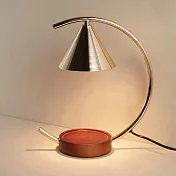 D&M 香氛蠟燭融蠟燈 月沐金