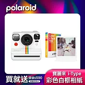 Polaroid 寶麗來 Now+ 拍立得相機 白色(DN02)