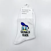 【Wonderland】ins風卡通圖騰短襪(5色) FREE 白色