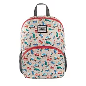 英國【Hugger】兒童背包/幼兒園透氣減壓書包 - 小汽車