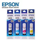 EPSON T00V100/T00V200/T00V300/T00V400 原廠填充墨水(ㄧ組4色)