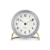Arne Jacobsen Clocks AJ 柔情桌鐘 （Station、淺灰）