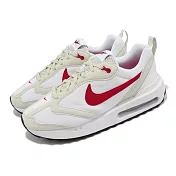 Nike 休閒鞋 Air Max Dawn 男鞋 女鞋 米白 紅 復古 氣墊 麂皮 DQ3991-100 26.5cm WHITE/UNIVERSITY RED