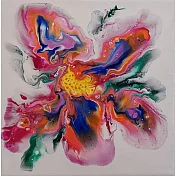 【玲廊滿藝】陳怡蓉 Jenny-花 系列15x15cm