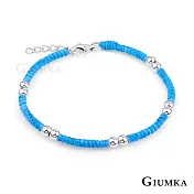 GIUMKA五路財神手鍊925純銀蠶絲蠟繩手繩新春開運招財推薦 單個價格 MHS05016 16 A款藍色約16CM