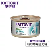 【KATTOVIT康特維】德國貓咪處方食品貓罐-腸胃保健-火雞肉85g*24入(處方罐)