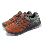 Merrell 戶外鞋 Nova 3 GTX 男鞋 橘 灰 防水 登山鞋 越野 郊山 黃金大底 ML067585