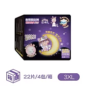 櫻桃小丸子 極致乾爽 夜用易拉褲 3XL(22片x4包，共88片)