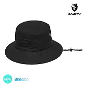 【BLACKYAK】GARNET 漁夫帽 S 黑色-56cm