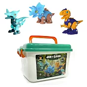 【Party World】恐龍組裝玩具驚喜盒 6610-4 恐龍玩具禮盒 玩具收納