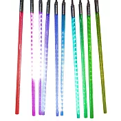 【JP嚴選-捷仕特】雙面LED流星造景氣氛燈50cm-10支/組 雪花白