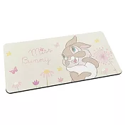 【Disney 迪士尼】軟式珪藻土吸水地墊 兔子系列 軟式地墊 珪藻土 地墊 (80*38*0.5cm) 花朵邦妮