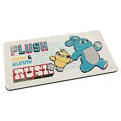 【Disney 迪士尼】軟式珪藻土吸水地墊 兔子系列 軟式地墊 珪藻土 地墊 (80*38*0.5cm) 奔跑鴨霸兔崽子
