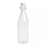 《EXCELSA》扣式密封玻璃水瓶(直紋1L)