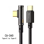 Mcdodo麥多多 1.2米線長棱鏡系列彎頭透明數據線CA339 CA340 C to C