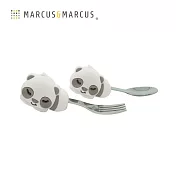 【MARCUS&MARCUS】動物樂園寶寶手握訓練叉匙-貓熊