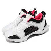 Nike 籃球鞋 Air Jordan XXXVII Low PF 37 低筒 白 黑 紅 男鞋 DQ4123-100