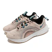 Nike 慢跑鞋 Wmns React Escape RN 2 棕 藍 女鞋 緩震 運動鞋 DJ9976-200