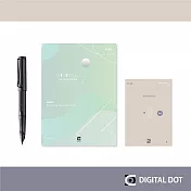 Neo smartpen｜LAMY智慧筆 莫蘭迪色 A6筆記本組合 質感黑