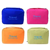 【iSFun】旅行專用＊一體成型盥洗包  桃