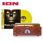 ION Audio Trio LP neo 3合1復古箱式黑膠唱機/ AM/FM收音機★獨家黑膠唱片珍藏組 愛黛兒/最愛精選集