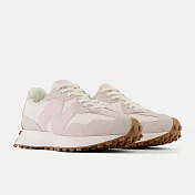 New Balance 327  女休閒鞋-粉-WS327AL-B US5 粉紅色