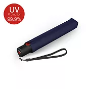 【Knirps德國紅點傘】U.200 超輕薄黑膠防曬自動傘- Navy