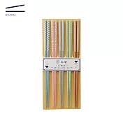【日本箸筷KAWAI】日本製天然竹筷-和弦款(共5雙)