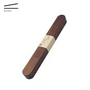 【日本箸筷KAWAI】日本進口滑蓋式木製筷盒26cm