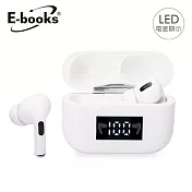 E-books SS34 真無線經典款電量顯示藍芽5.0耳機
