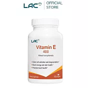 【LAC利維喜】維生素E400膠囊食品180顆(維他命E/400IU)