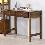 《Homelike》喬西實木書桌(二色) 辦公桌 工作桌 電腦桌 實木桌 胡桃色