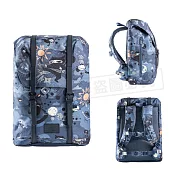 挪威Frii - 【新花色】輕量護脊書包 保固一年 22L 輕量書包（贈品限量贈送 送完為止） 太空忍者