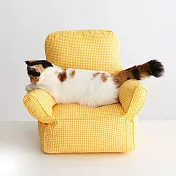 meoof 豆腐小沙發 寵物軟墊 沙發軟墊 貓睡墊 寵物床 黃色