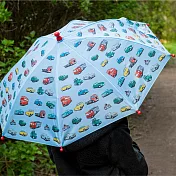 《Rex LONDON》兒童雨傘(車輛圖鑑) | 遮陽傘 晴雨傘 直傘