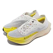 Nike 競速跑鞋 Wmns ZoomX Vaporfly Next% 2 女鞋 白 黃 碳板 DM9056-100