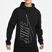Nike Tech Fleece 男連帽上衣-黑-DX0578010 L 黑色