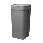 日本Like-it|Seals 多功能防臭按壓式垃圾桶 45L 灰色