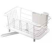 日本RISU|LIBERALISTA餐具收納瀝水籃 (小) 白色