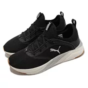 Puma 慢跑鞋 Softride Ruby Better Wns 女鞋 黑 透氣 路跑 襪套式 運動鞋 37731103 23cm BLACK/SILVER