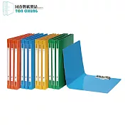 (24入1箱)同春F202環保A4右上強力夾  黃