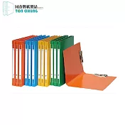 (24入1箱)同春F202環保A4雙上強力夾  綠