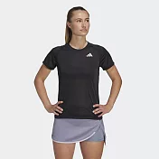 ADIDAS CLUB TEE 女短袖上衣-黑-HS1450 XS 黑色
