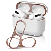 For 3代AirPods 金屬色防塵保護貼(2組入) 玫瑰金