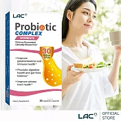 【LAC利維喜】女用益菌群30B膠囊食品30顆(蔓越莓/私密呵護/益生菌/保護力/乳酸菌)