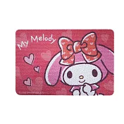 【Sanrio 三麗鷗】刮泥墊 三麗鷗 地墊 刮沙除泥 (60*40*0.5cm) 美樂蒂桃