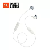 【JBL】ENDURANCE Run 2 BT 藍牙防水入耳式耳機(四色) White